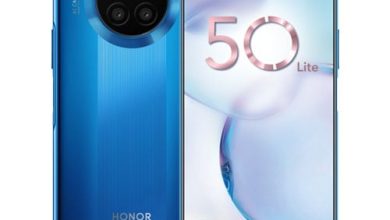 سعر ومواصفات هاتف HONOR 50 Lite - مميزات وعيوب جهاز هونر 50 لايت